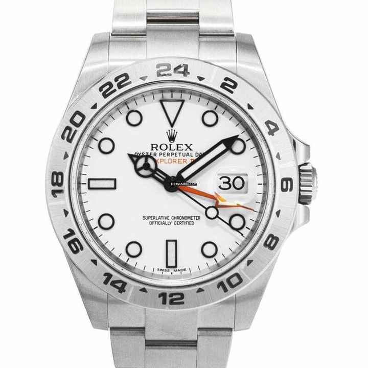  Rolex Explorer II 216570 - Explorer II Automatic White Dial Stainless Steel Men's Watch </h1> 