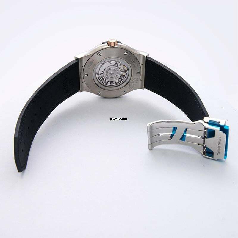 Thumbnail von Hublot Classic Fusion 511.NO.1181.LR - Classic Fusion Titanium King Gold Automatic Black Dial Men's Watch </h1>