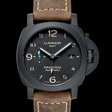 Thumbnail von Panerai Luminor 1950 3 Days GMT Automatic PAM01441 - Luminor GMT Automatic Black Dial 44 mm Men's Watch </h1>