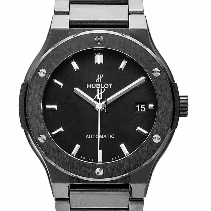  Hublot Classic Fusion 510.CM.1170.CM - Classic Fusion Automatic Black Dial Ceramic Men's Watch </h1> 