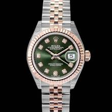 Thumbnail von Rolex Lady-Datejust 279171 G - Lady Datejust Automatic Olive green set with diamonds Dial Stainless Steel and </h1>