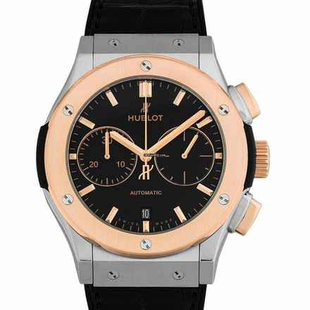  Hublot Classic Fusion Chronograph 521.NO.1181.LR - Classic Fusion Chronograph Titanium King Gold Automatic Black Dial Men's </h1> 