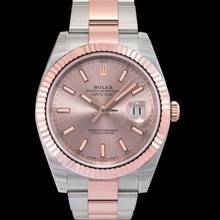Thumbnail von Rolex Datejust 41 126331 - Datejust 41 Sundust Dial Steel and 18K Everose Gold Men's Watch 126331SNSO </h1>