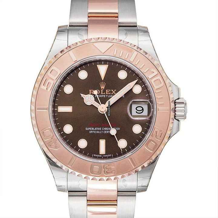  Rolex Yacht-Master 37 268621 - Yacht-Master 37 Rolesor Everose / Chocolate </h1> 