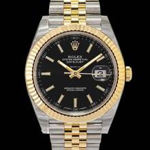 Thumbnail von Rolex Datejust 41 126333 - Datejust 41 Rolesor Yellow Fluted / Jubilee / Black </h1>