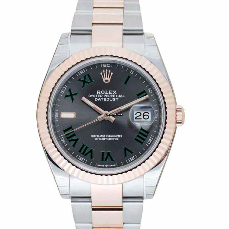  Rolex Datejust 41 126331 - Datejust 41 Grey Steel/18k Everose Gold 41mm </h1> 