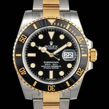 Thumbnail von Rolex Submariner Date 116613 LN - Submariner 18K Yellow Gold Automatic Black Dial Men's Watch </h1>