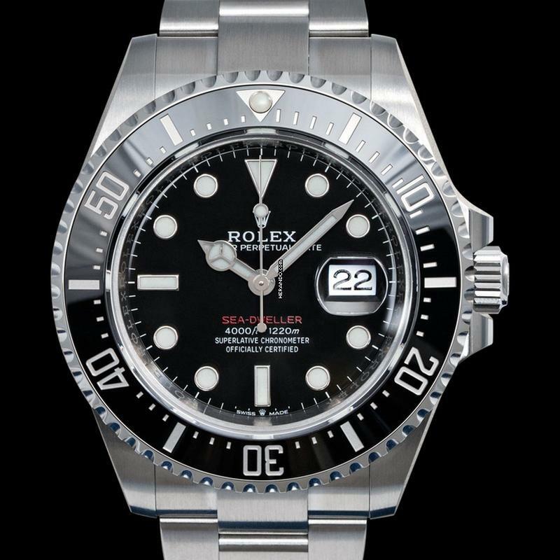 Thumbnail von Rolex Sea-Dweller 126600 - Oyster Perpetual Sea-Dweller 43 mm Ceramic Bezel Stainless Steel Men's Watch 1266 </h1>