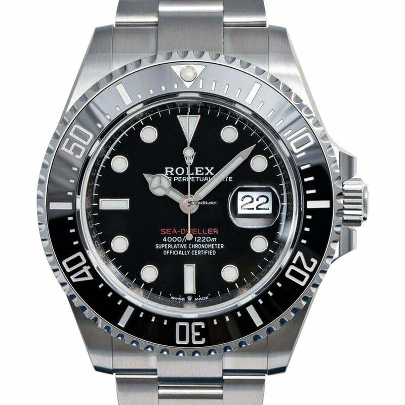  Rolex Sea-Dweller 126600 - Oyster Perpetual Sea-Dweller 43 mm Ceramic Bezel Stainless Steel Men's Watch 1266 </h1> 