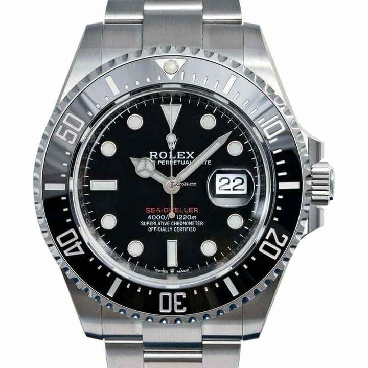  Rolex Sea-Dweller 126600 - Oyster Perpetual Sea-Dweller 43 mm Ceramic Bezel Stainless Steel Men's Watch 1266 </h1> 