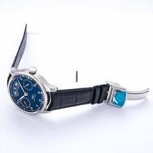 Thumbnail von IWC Portugieser Annual Calendar IW503502 - Portugieser Annual Calendar Automatic Blue Dial Men's Watch </h1>
