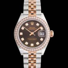 Thumbnail von Rolex Lady-Datejust 279381RBR - Lady-Datejust 28 Automatic Chocolate Dial Diamond Jubile Watch </h1>