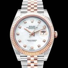 Thumbnail von Rolex Datejust 41 126331 - Datejust 41 Rolesor Everose Fluted / Jubilee / MOP </h1>