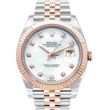 Thumbnail von Rolex Datejust 41 126331 - Datejust 41 Rolesor Everose Fluted / Jubilee / MOP </h1>