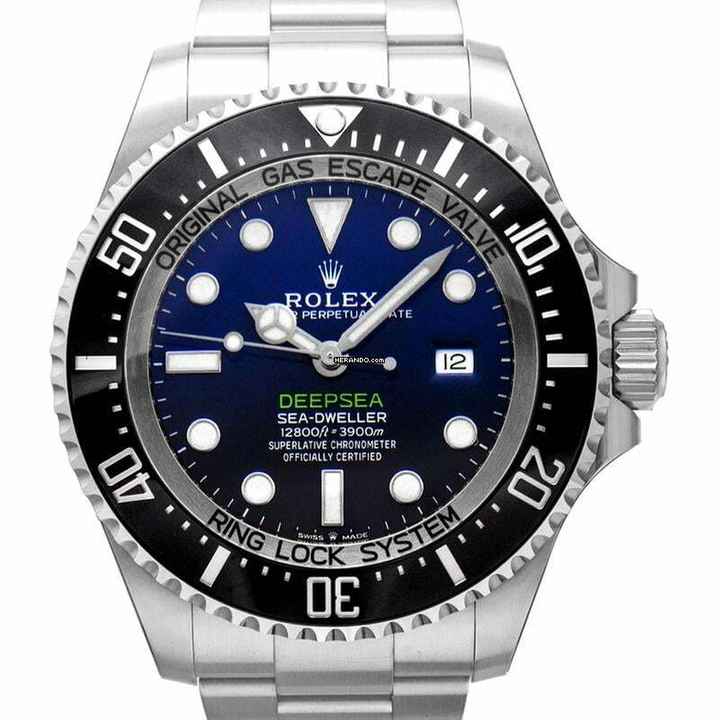  Rolex Sea-Dweller Deepsea 126660 - Deepsea Automatic D-Blue Dial Men's Stainless Steel Oyster Watch </h1> 