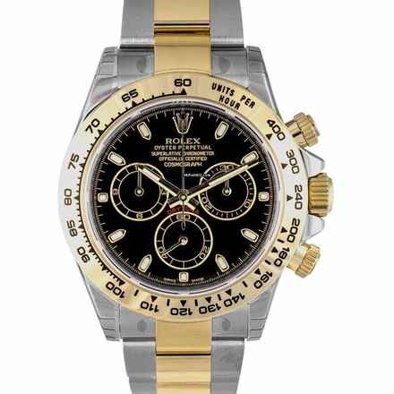  Rolex Daytona 116503 - Cosmograph Daytona Steel and 18K Yellow Gold Oyster Men's Watch 116503BKSO </h1> 