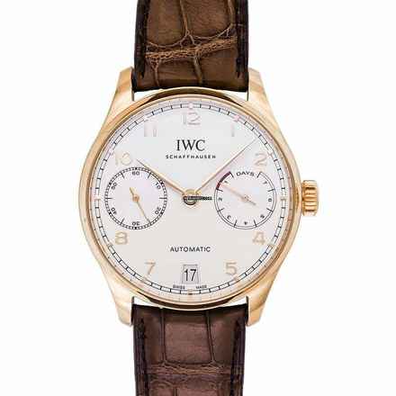  IWC Portugieser Automatik IW500701 - Portugieser Automatic Silver Dial Men's Watch </h1> 