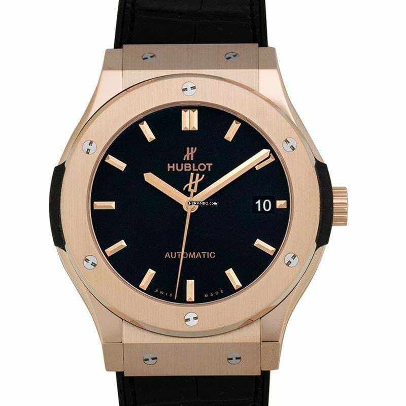  Hublot Classic Fusion 511.OX.1181.LR - Classic Fusion King Gold Automatic Black Dial Men's Watch </h1> 