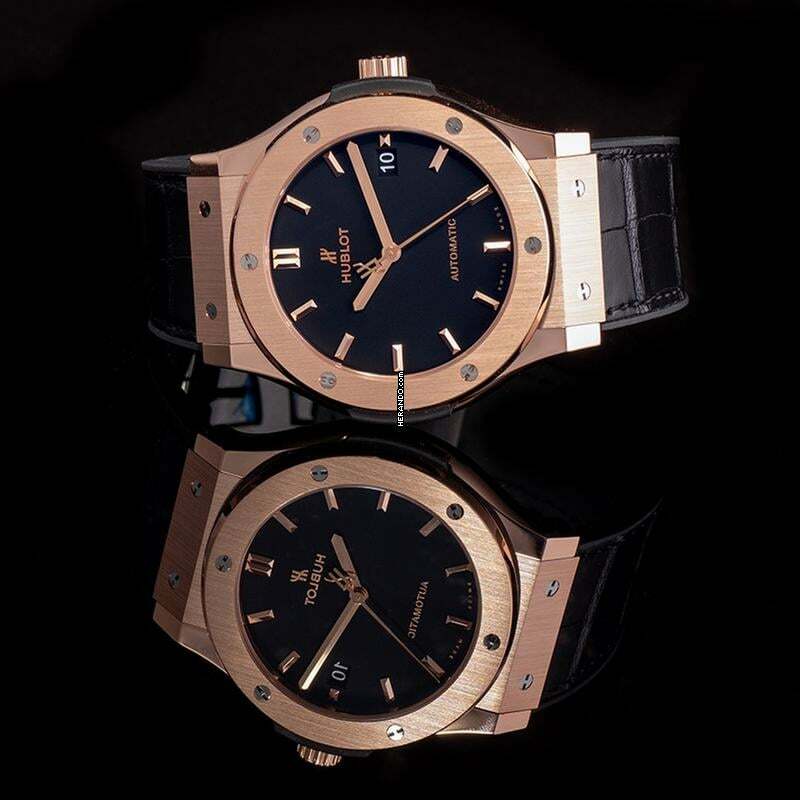 Thumbnail von Hublot Classic Fusion 511.OX.1181.LR - Classic Fusion King Gold Automatic Black Dial Men's Watch </h1>