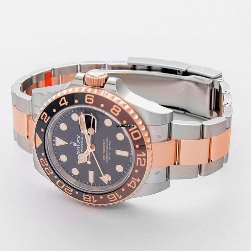 Thumbnail von Rolex GMT-Master II 126711CHNR - GMT Master II Black & Brown Bezel Stainless Steel Automatic Black Dial Men's </h1>