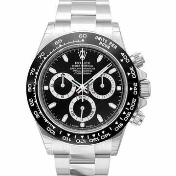  Rolex Daytona 116500LN - Cosmograph Daytona Steel Automatic Black Dial Oyster Bracelet Men's Watch </h1> 