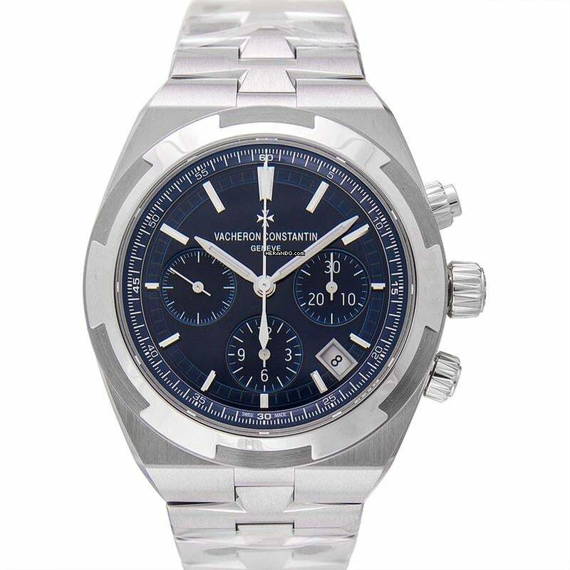  Vacheron Constantin Overseas Chronograph 5500V/110A-B148 - Overseas Chronograph Automatic Blue Dial Men's Watch 5500V/110A-B148 </h1> 