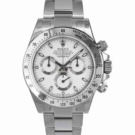  Rolex Daytona 116520 - Cosmograph Daytona Steel Automatic White Dial Men's Watch </h1> 