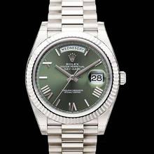 Thumbnail von Rolex Day-Date 40 228239 - Day Date Automatic Green Dial 18k White Gold Men's Watch </h1>