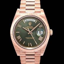 Thumbnail von Rolex Day-Date 40 228235 - Day-Date 40 Everose / Olive Roman </h1>