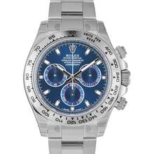 Thumbnail von Rolex Daytona 116509 - Cosmograph Daytona White Gold / Blue </h1>
