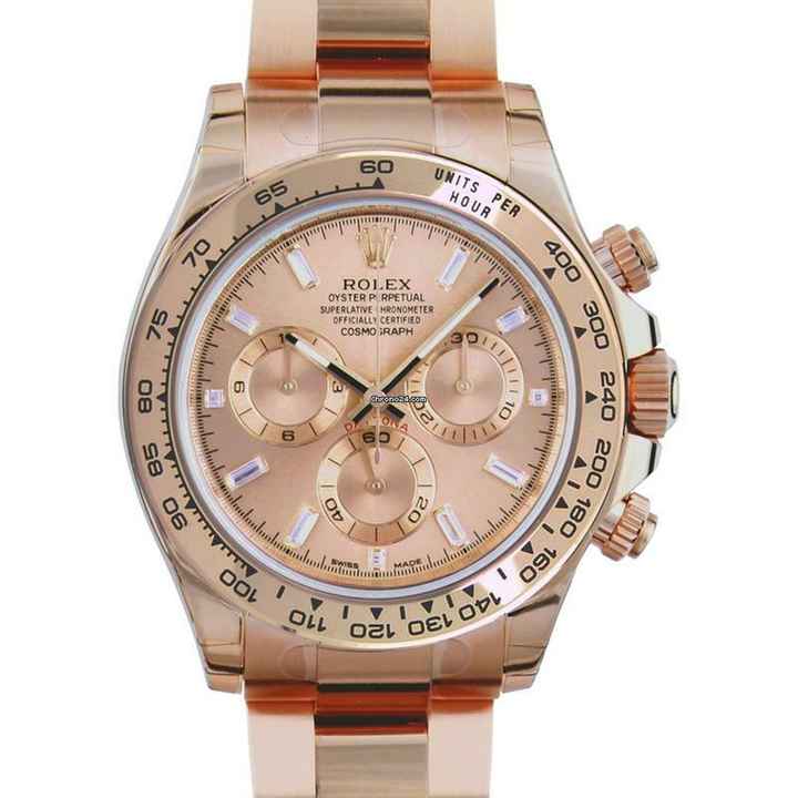  Rolex Daytona 116505 A - Cosmograph Daytona Automatic Rose Gold Dial Everose Gold Men's Watch </h1> 