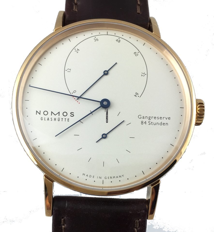  NOMOS Lambda 39 mit blauen Zeigern 953