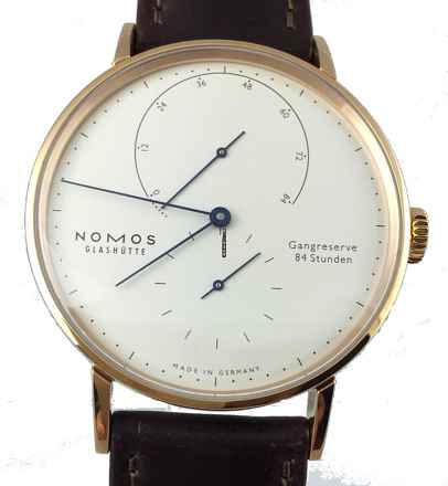  NOMOS Lambda 39 mit blauen Zeigern 953