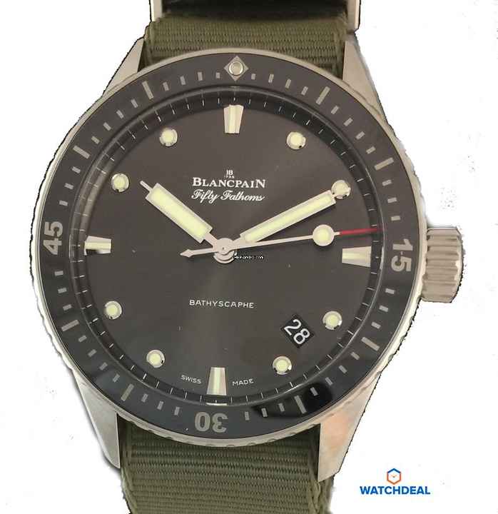  Blancpain Fifty Fathoms Bathyscaphe 5000-1110-NAKA