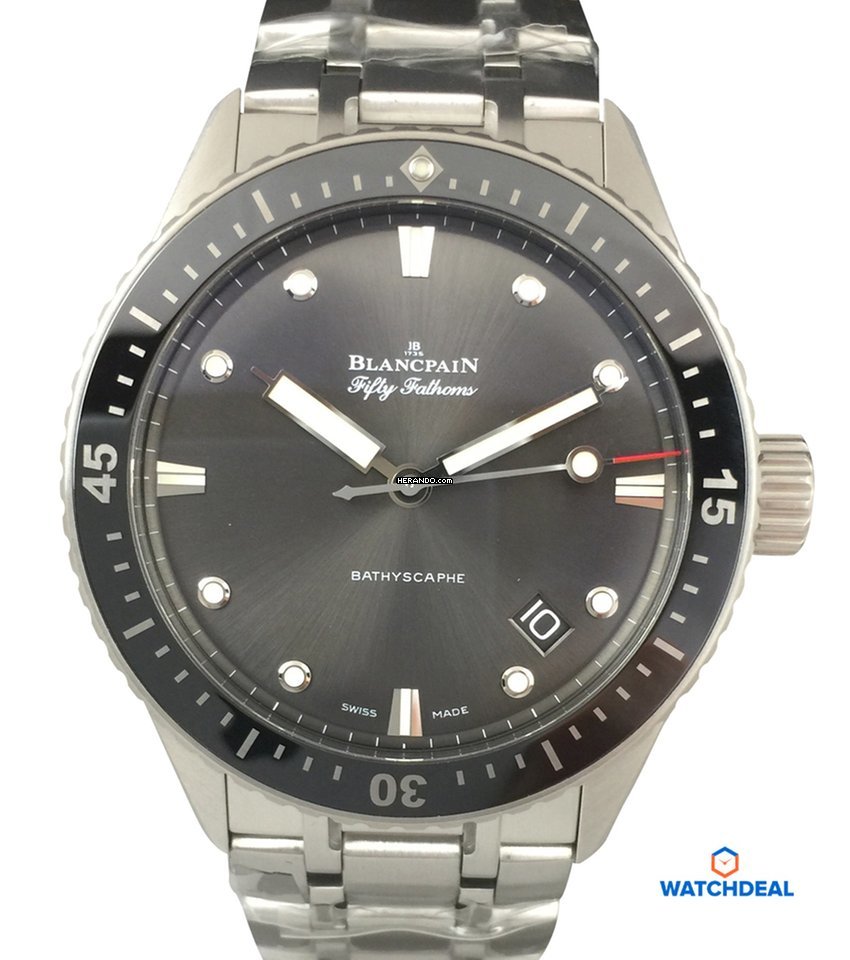Blancpain Fifty Fathoms Bathyscaphe 5000-1110-70B