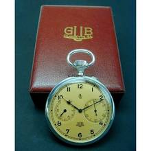 Thumbnail von Glashütte Original VEB Glashütter Uhrenbetriebe Silb. Beobachtungsuhr Auf & Ab 1. Güte