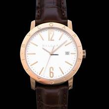 Thumbnail von Bulgari 101965 - Automatic White Dial Men's Watch </h1>