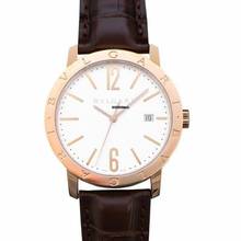 Thumbnail von Bulgari 101965 - Automatic White Dial Men's Watch </h1>