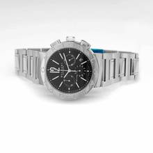 Thumbnail von Bulgari 101560 - Chronograph Automatic Black Dial Stainless Steel Men's Watch/42mm BB42BSSDCH </h1>