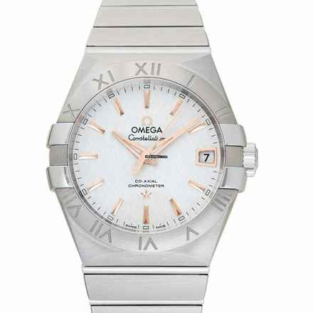  Omega Constellation Men 123.10.38.21.02.002 - Constellation Co-Axial 38 mm Automatic Silver Dial Steel Men's Watch </h1> 