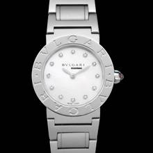 Thumbnail von Bulgari 101886 - Quartz Mother of Pearl Dial Diamond Ladies Watch </h1>
