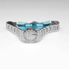 Thumbnail von Bulgari 101886 - Quartz Mother of Pearl Dial Diamond Ladies Watch </h1>