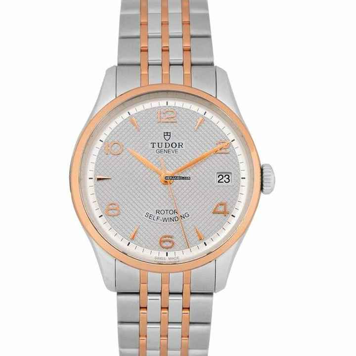  Tudor 1926 91451-0001 - 1926 Rose Gold Automatic Silver Dial Unisex Watch </h1> 