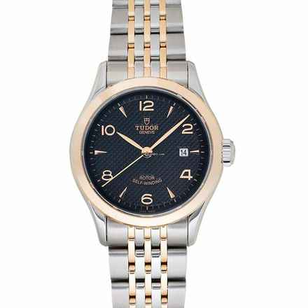  Tudor 1926 91351-0003 - 1926 Rose Gold Automatic Black Dial Ladies Watch </h1> 
