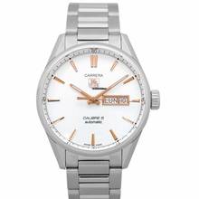 Thumbnail von TAG Heuer Carrera Calibre 5 WAR201D.BA0723 - Carrera Calibre 5 Day-Date Automatic Silver Dial Men's Watch </h1>
