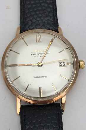 DOXA Gold Herrenarmbanduhr