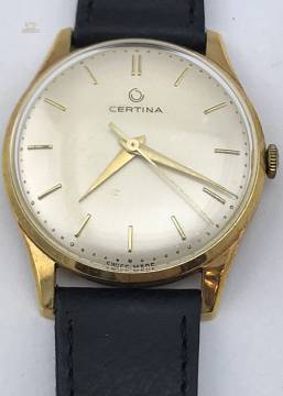 CERTINA Goldarmbanduhr