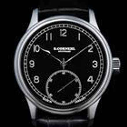  Cornehl Classic Black Lünette doppelbombiert Krone zylindrisch 