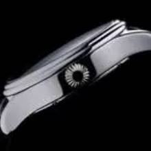 Thumbnail von Cornehl Classic Black Lünette doppelbombiert Krone zylindrisch