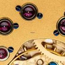 Thumbnail von Cornehl Classic Black Lünette doppelbombiert Krone zylindrisch